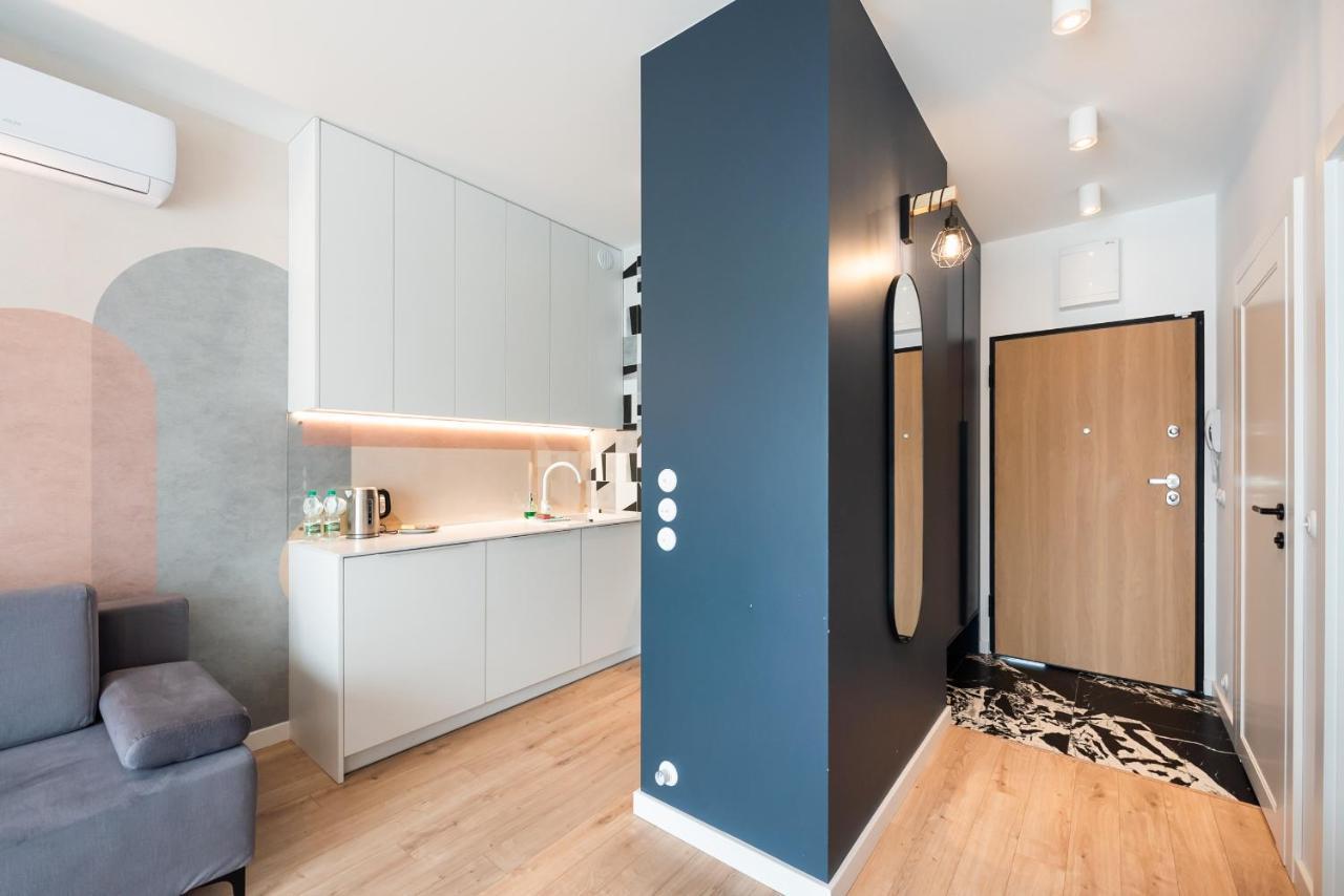 Postepu Comfort Apartment Varsó Kültér fotó