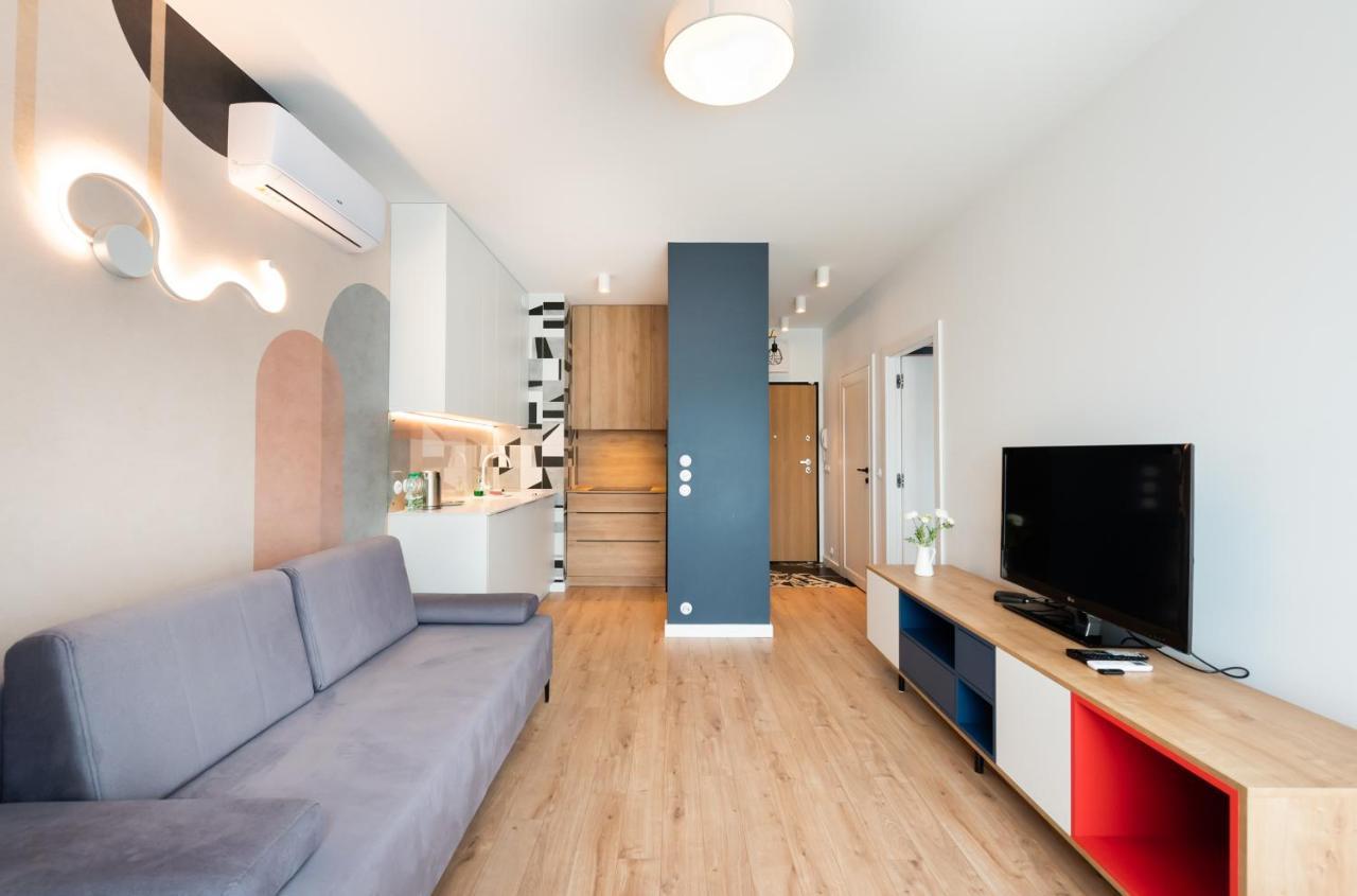 Postepu Comfort Apartment Varsó Kültér fotó